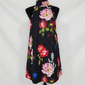 Ted Baker London Black Floral Dress